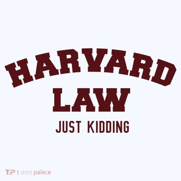 Harvard Law Just Kidding Women's Hoodie