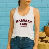 Harvard Law Just Kidding Women's Tank Top thumb 2