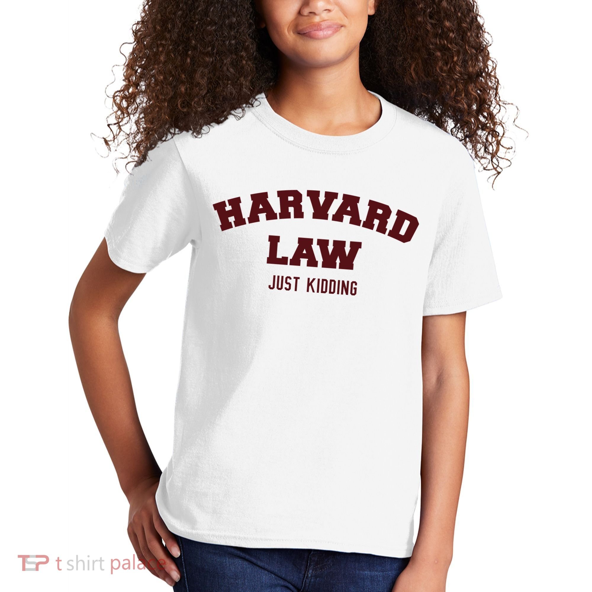 Harvard Law Just Kidding Kids T-Shirt