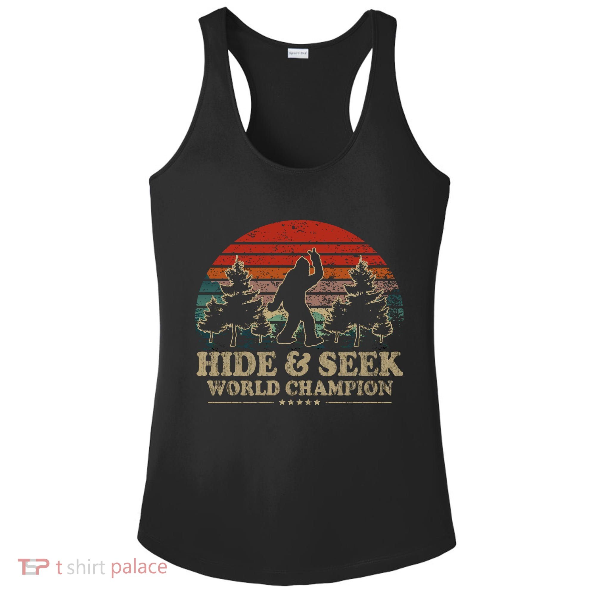 Hide And Seek World Champion Ladies PosiCharge Competitor Racerback Tank
