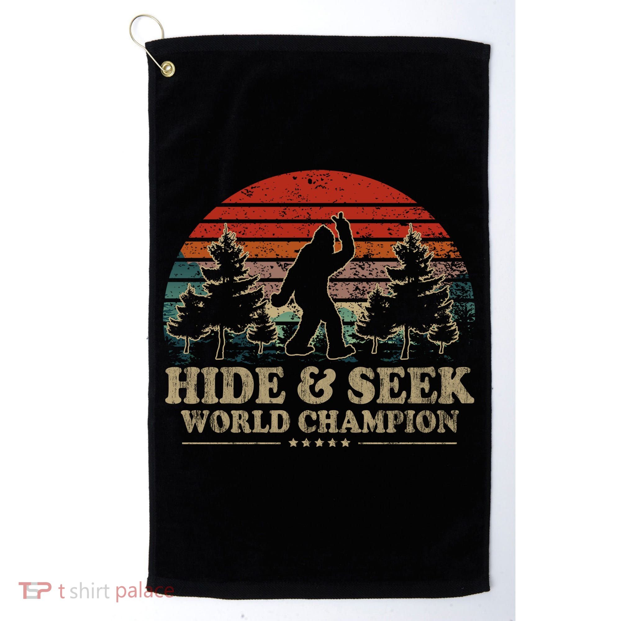 Hide And Seek World Champion Golf Towel