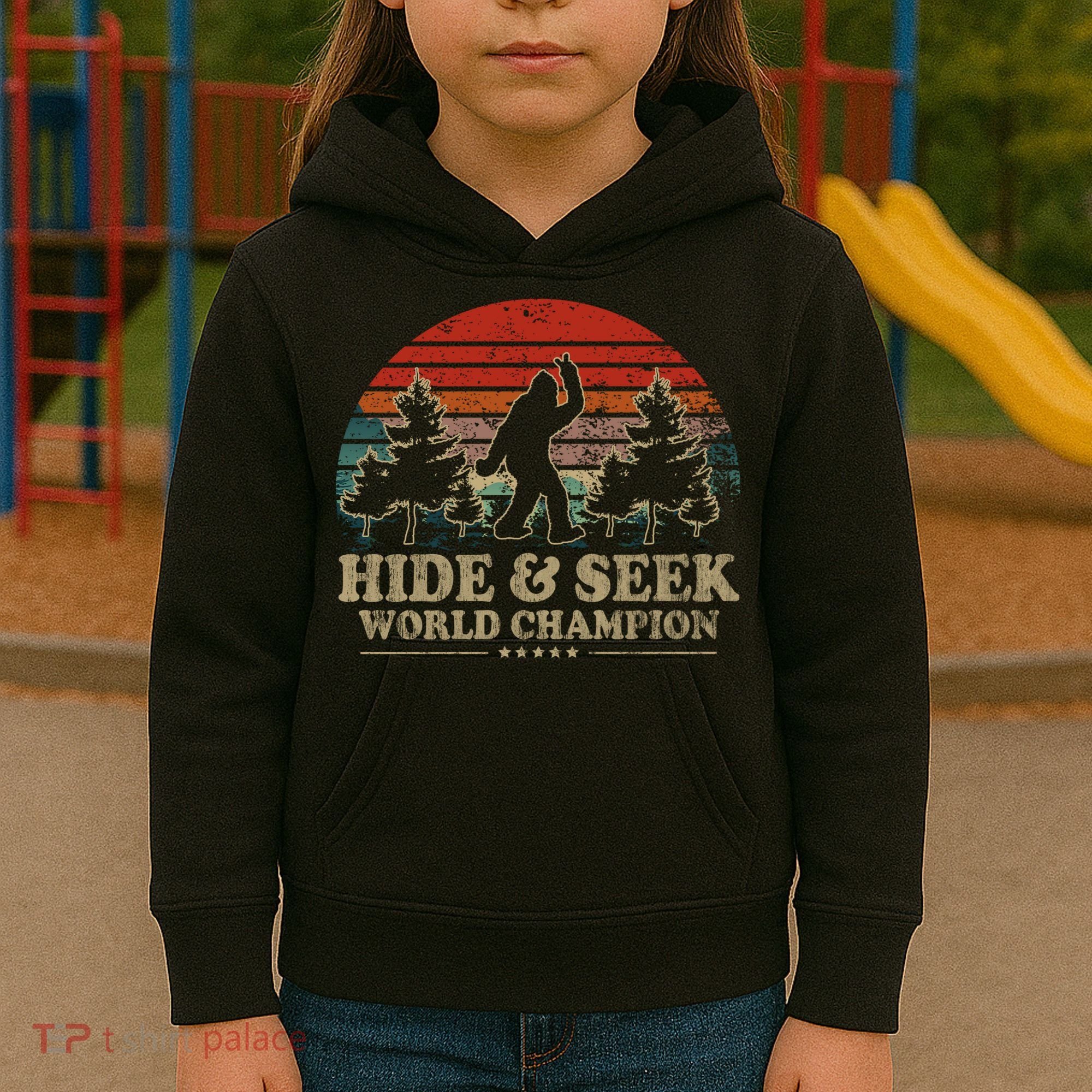 Hide And Seek World Champion Kids Hoodie