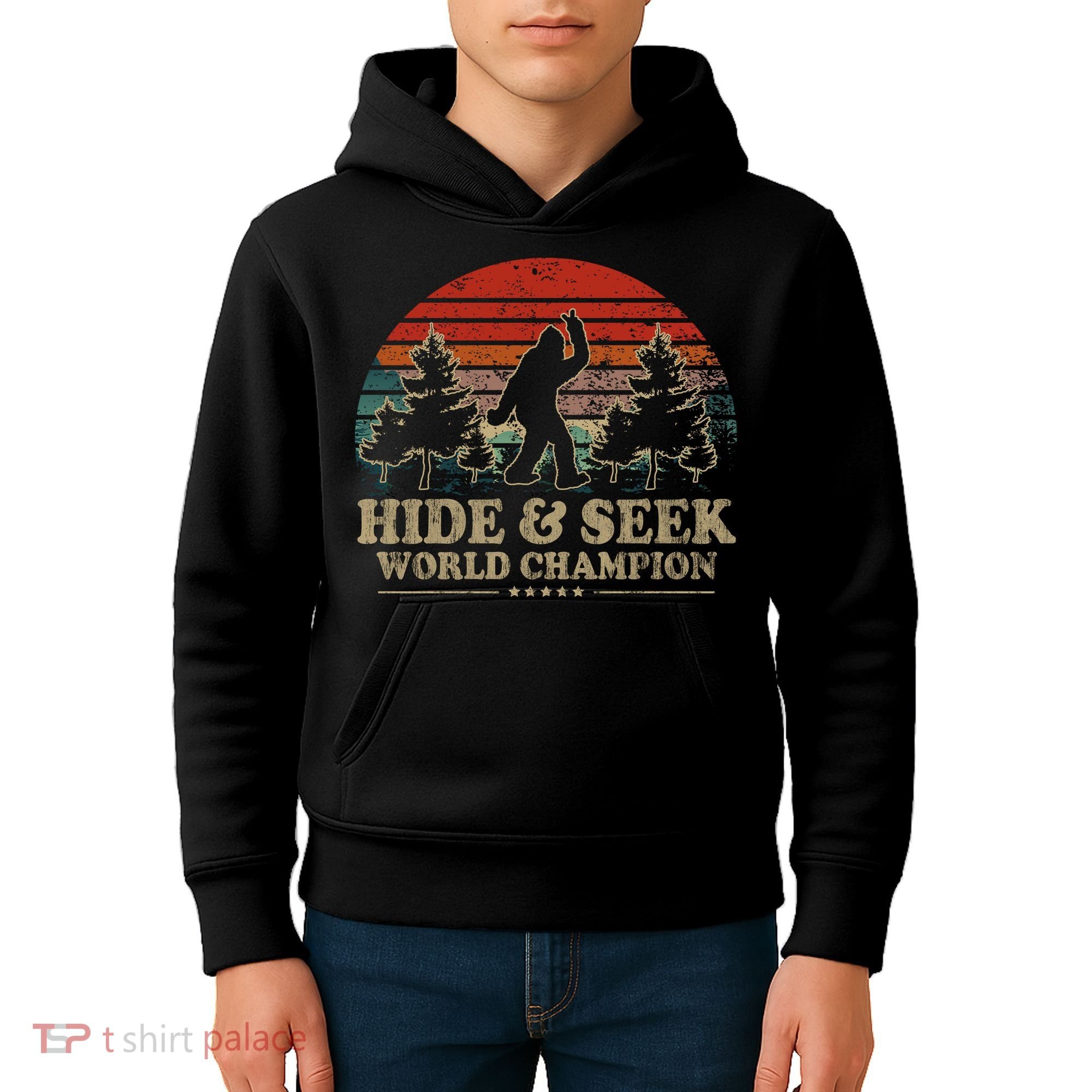 Hide And Seek World Champion Kids Hoodie