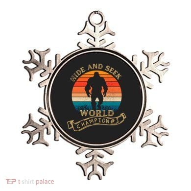 Hide And Seek World Champion Sasquatch Retro Vintage Ornament