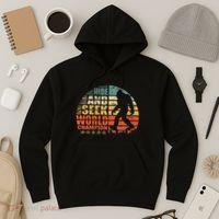 Hide And Seek World Champion Bigfoot Is Real Hoodie thumb 3