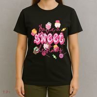 Have A Sweet Christmas Cute Candy T-Shirt thumb 4