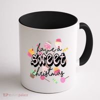 Have A Sweet Christmas Cute Candy Coffee Mug thumb 1