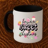 Have A Sweet Christmas Cute Candy Coffee Mug thumb 2