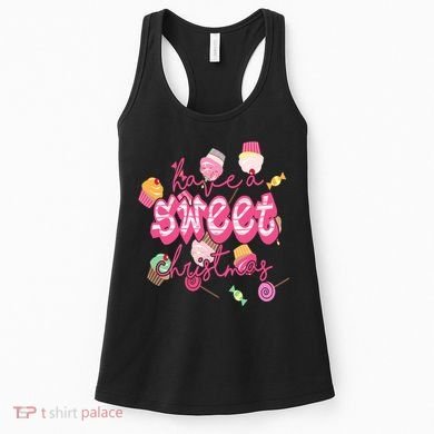 Have A Sweet Christmas Cute Candy Women's Tank Top