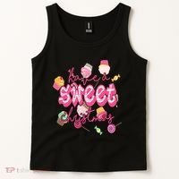 Have A Sweet Christmas Cute Candy Tank Top thumb 2