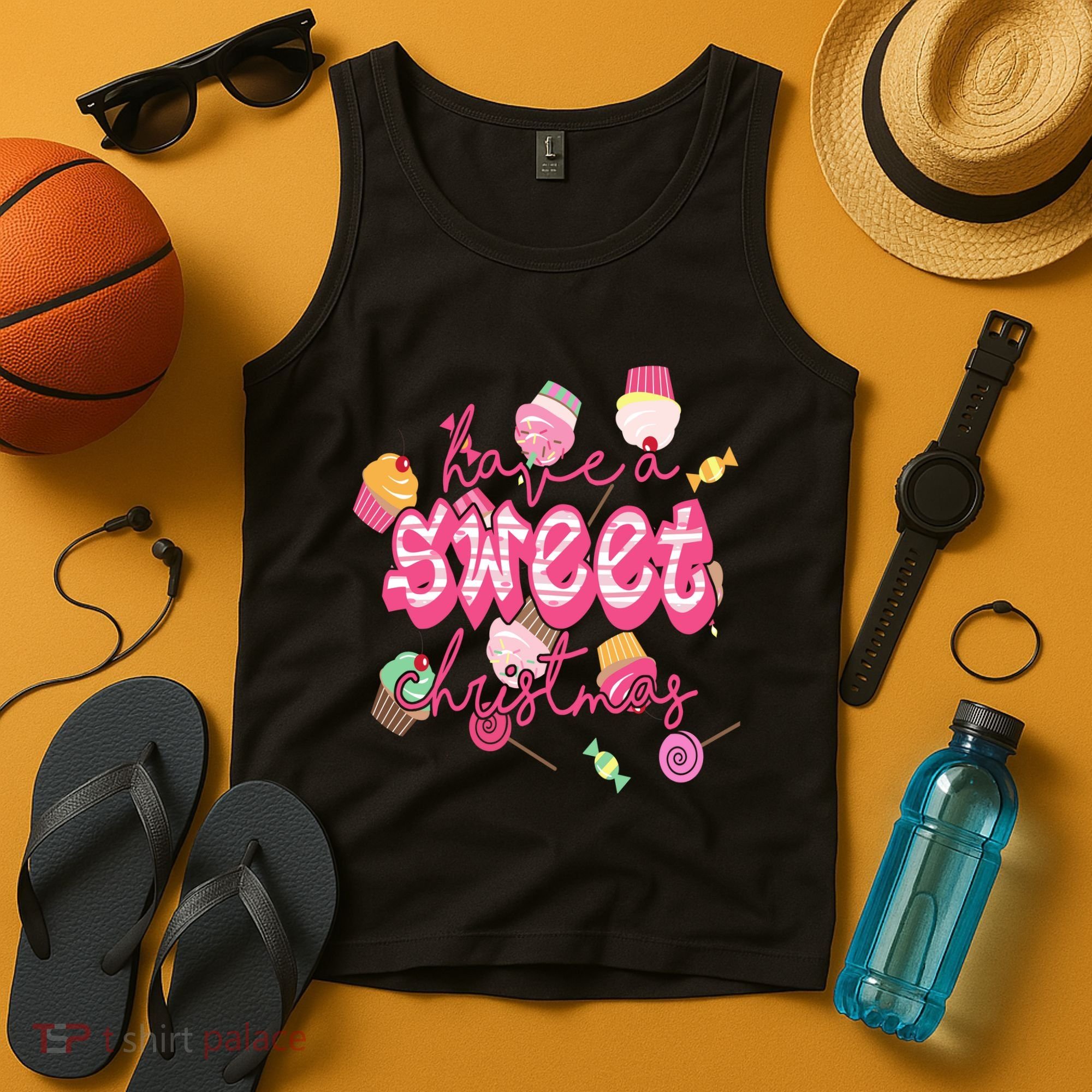 Have A Sweet Christmas Cute Candy Tank Top