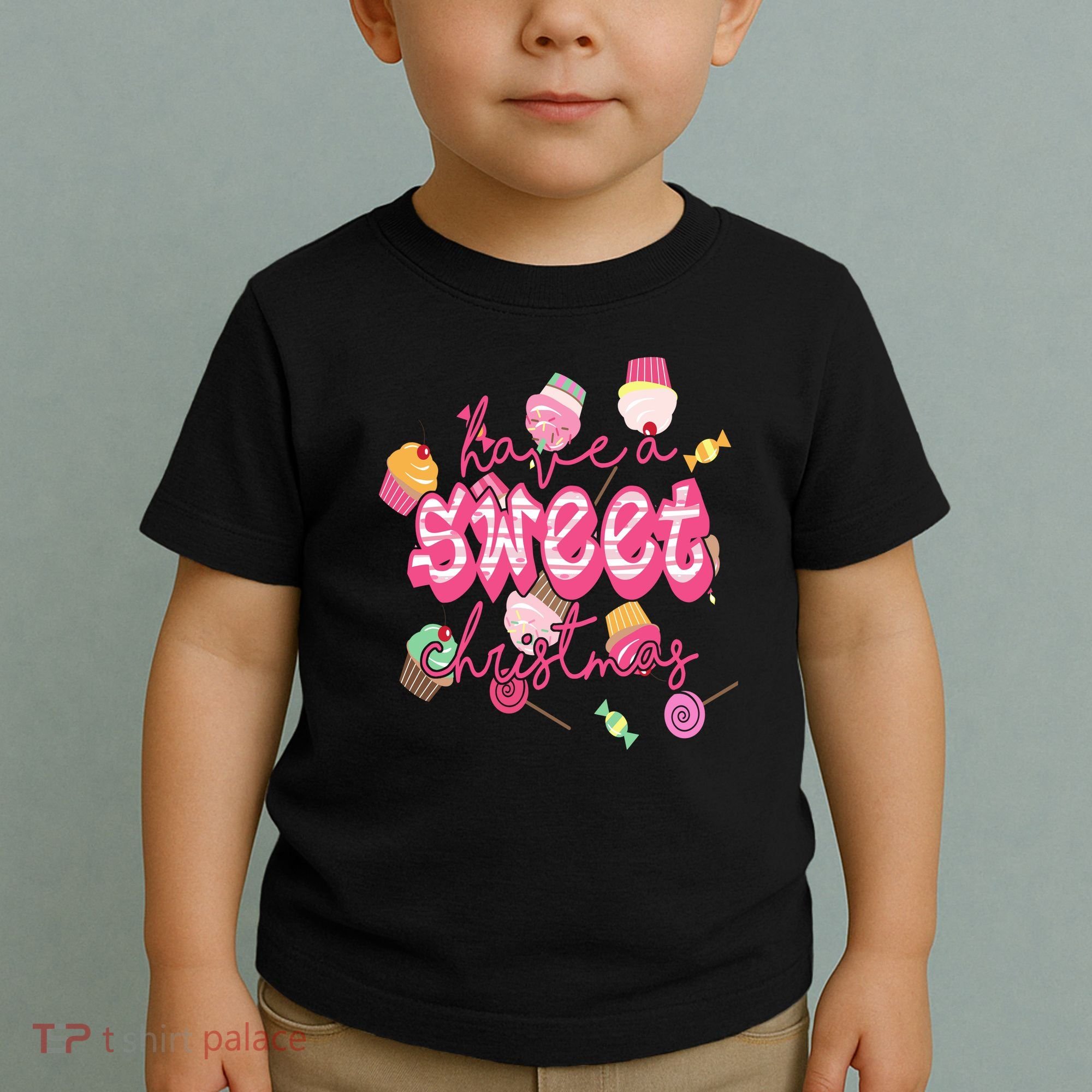 Have A Sweet Christmas Cute Candy Toddler T-Shirt