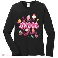 Have A Sweet Christmas Cute Candy Women's Long Sleeve Shirt thumb 0