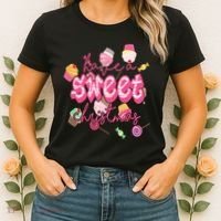 Have A Sweet Christmas Cute Candy Women's T-Shirt thumb 2