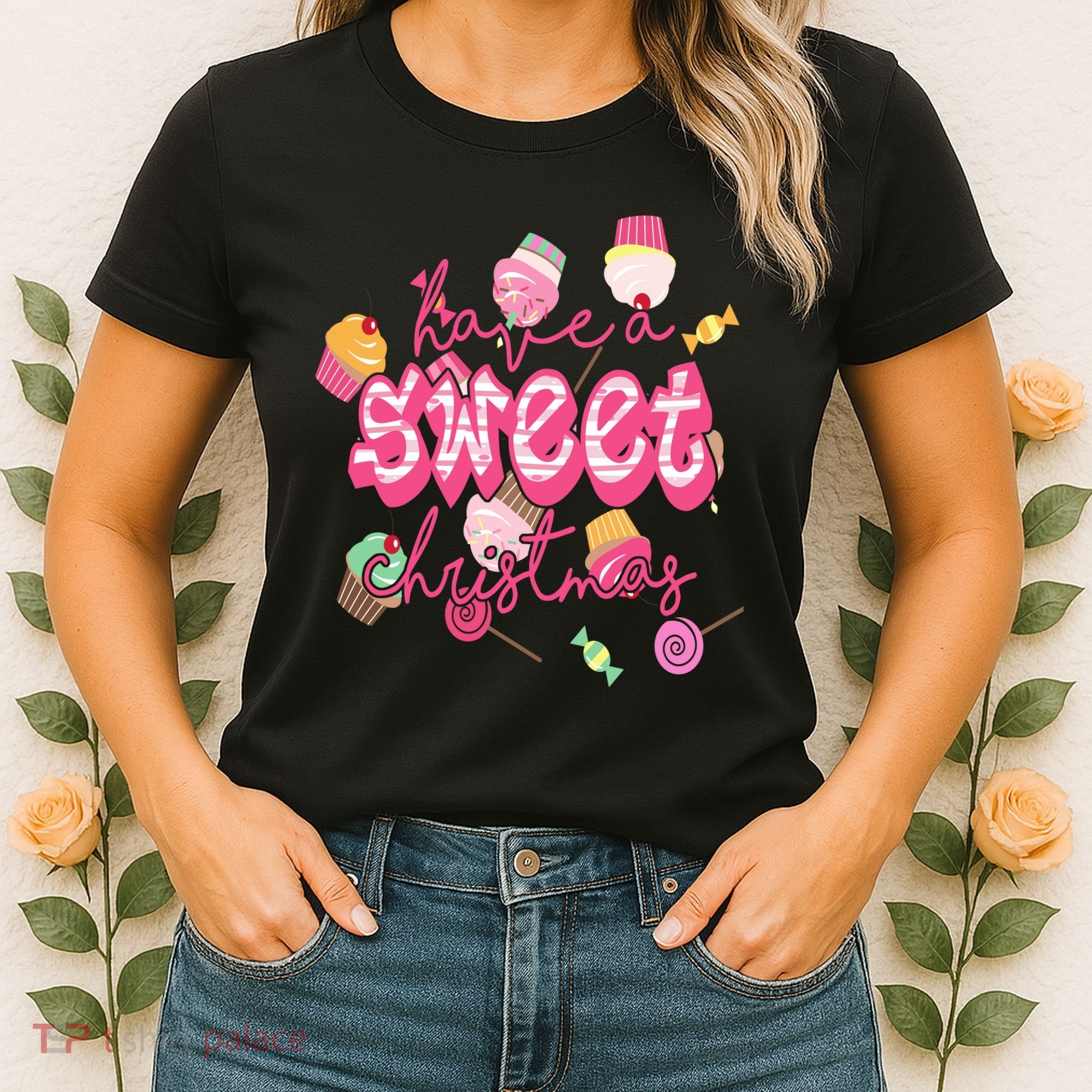 Have A Sweet Christmas Cute Candy Women's T-Shirt