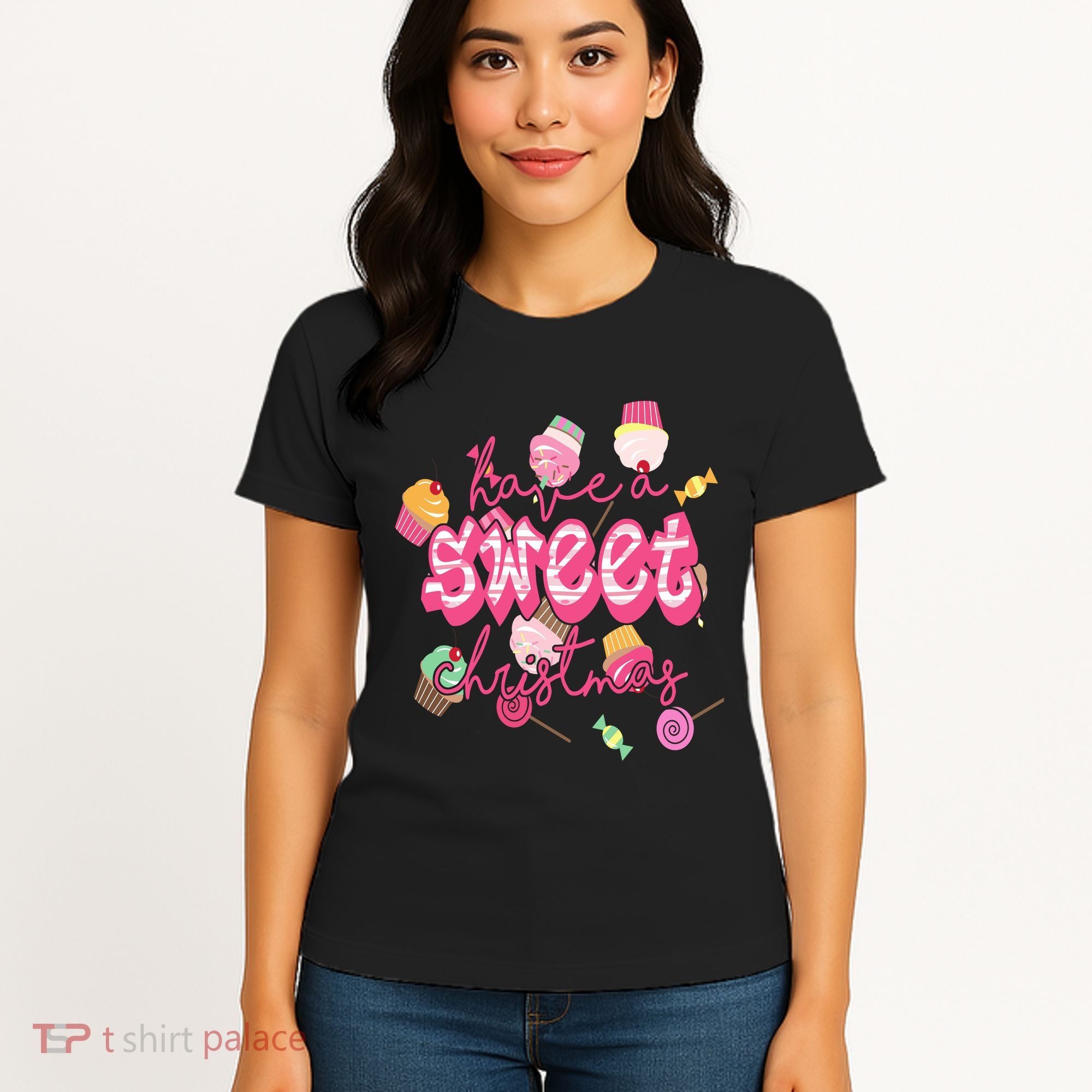Have A Sweet Christmas Cute Candy Women's T-Shirt
