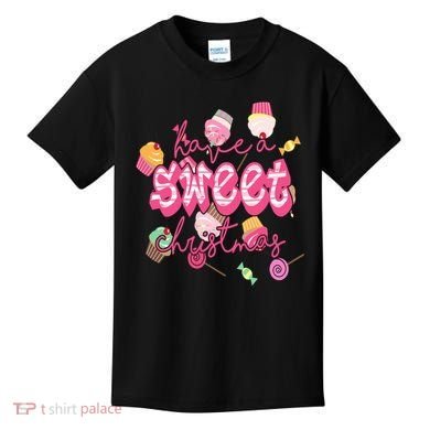 Have A Sweet Christmas Cute Candy Kids T-Shirt