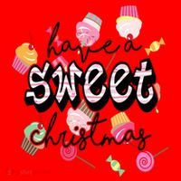 Have A Sweet Christmas Cute Candy Santa Hat thumb 1