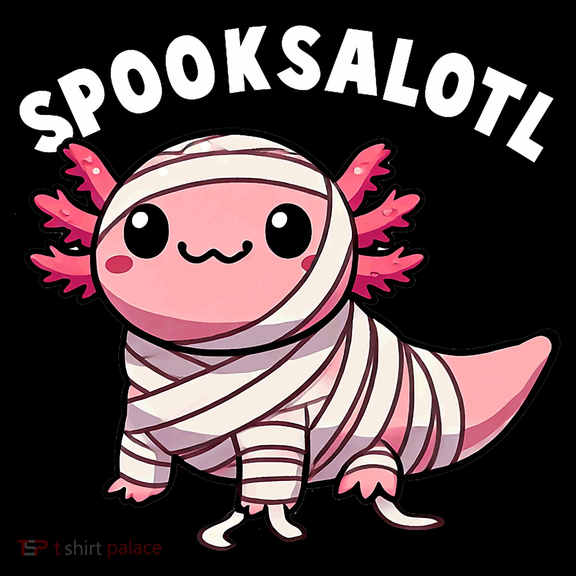 Halloween Axolotl Spooksalotl Funny Axolotl Coffee Mug