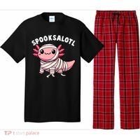 Halloween Axolotl Spooksalotl Funny Axolotl Pajama Set thumb 0