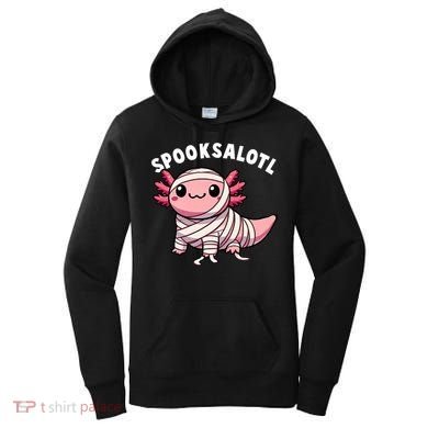 Halloween Axolotl Spooksalotl Funny Axolotl Women's Hoodie