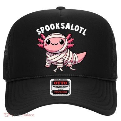 Halloween Axolotl Spooksalotl Funny Axolotl Hat