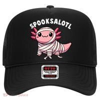 Halloween Axolotl Spooksalotl Funny Axolotl Hat thumb 0