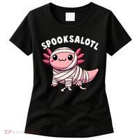 Halloween Axolotl Spooksalotl Funny Axolotl Women's T-Shirt thumb 0
