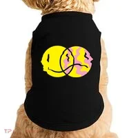 Happy And Sad Emoji Doggie Tank thumb 0