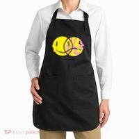 Happy And Sad Emoji Apron thumb 2
