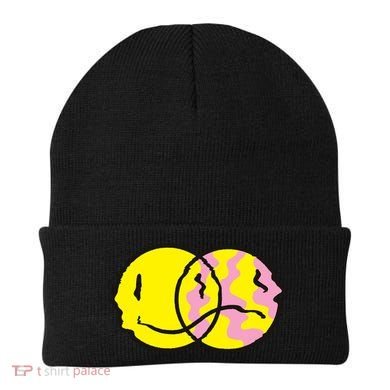 Happy And Sad Emoji Beanie