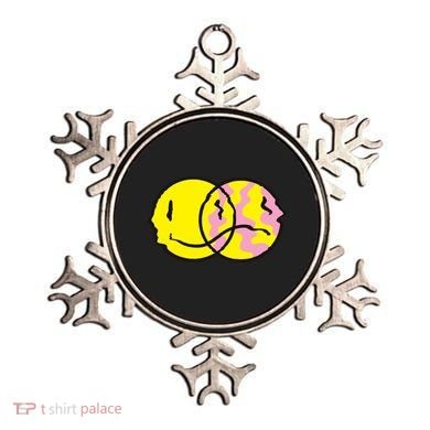 Happy And Sad Emoji Ornament