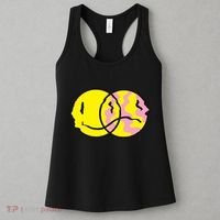 Happy And Sad Emoji Women's Tank Top thumb 3