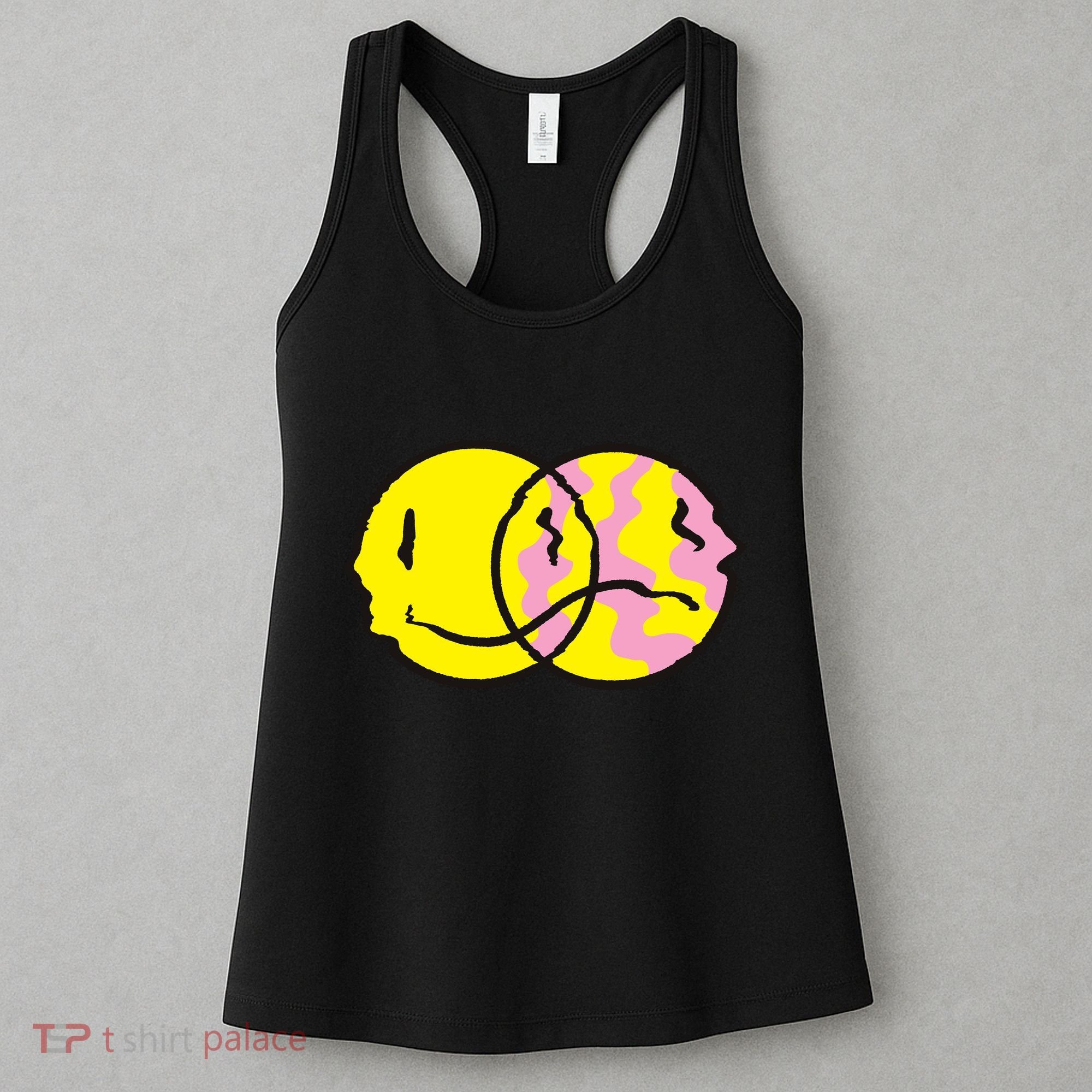 Happy And Sad Emoji Women's Tank Top