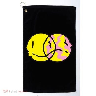 Happy And Sad Emoji Golf Towel