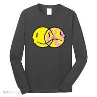 Happy And Sad Emoji Long Sleeve Shirt thumb 0