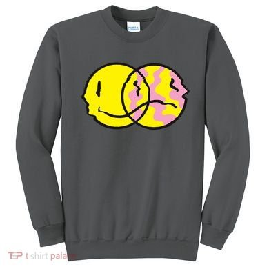 Happy And Sad Emoji Sweatshirt