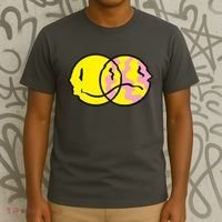 Happy And Sad Emoji T-Shirt thumb 3