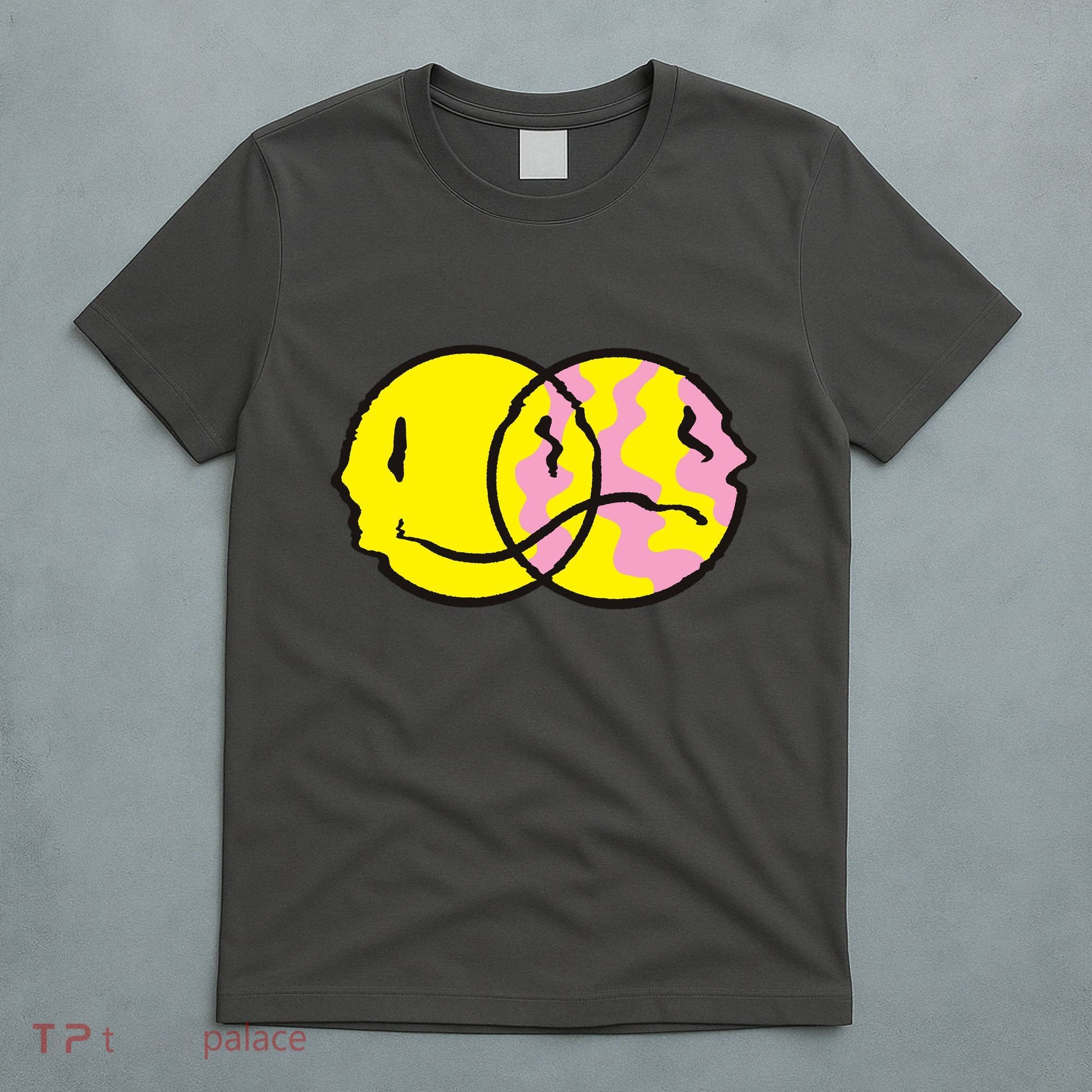 Happy And Sad Emoji T-Shirt