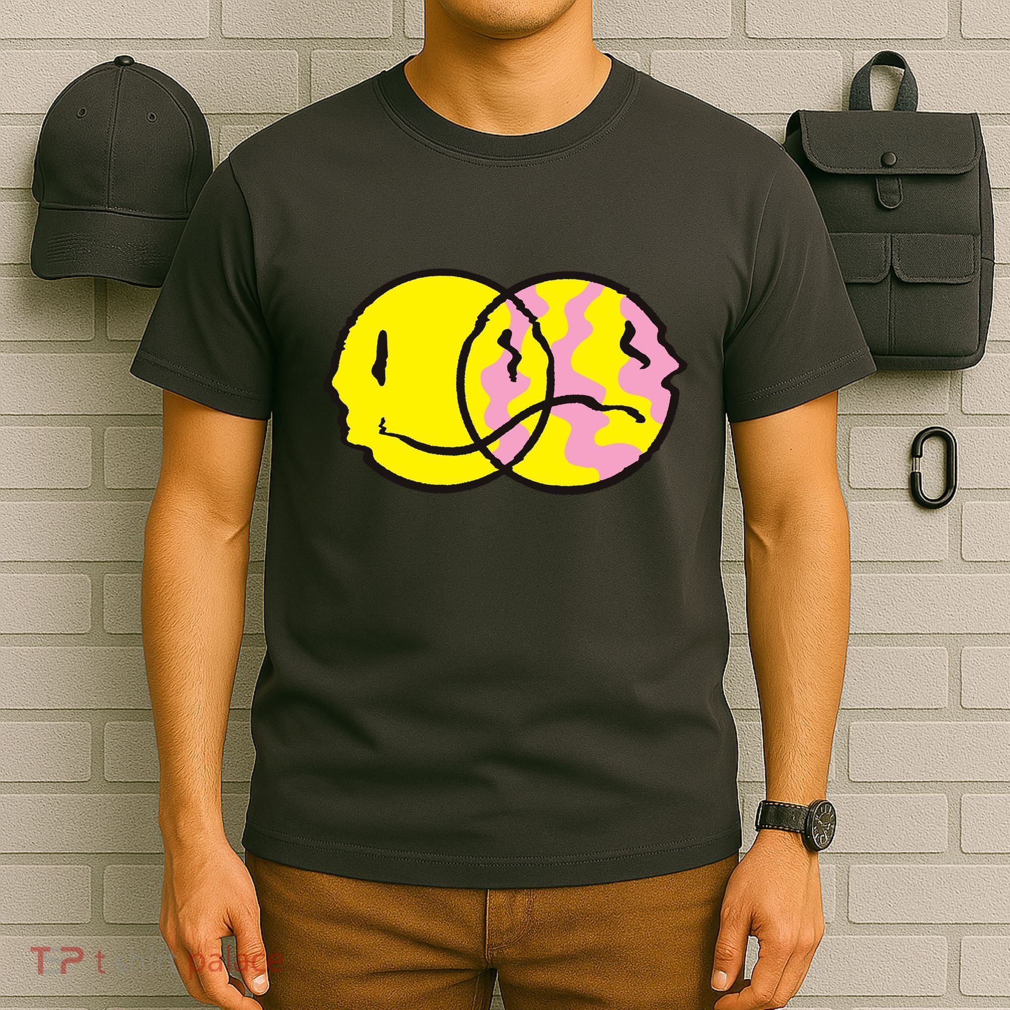 Happy And Sad Emoji T-Shirt