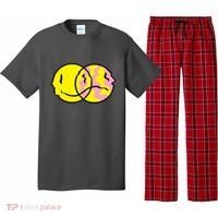Happy And Sad Emoji Pajama Set thumb 0