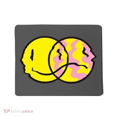 Happy And Sad Emoji Mousepad