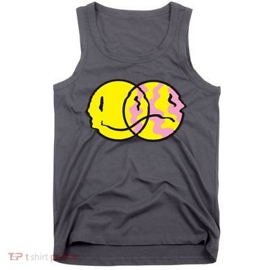 Happy And Sad Emoji Tank Top