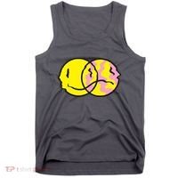 Happy And Sad Emoji Tank Top thumb 0