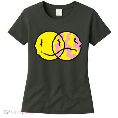 Happy And Sad Emoji Women's T-Shirt