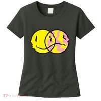 Happy And Sad Emoji Women's T-Shirt thumb 0