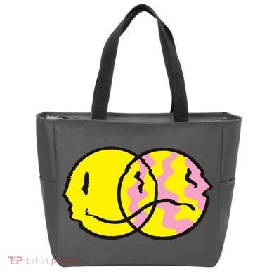 Happy And Sad Emoji Tote Bag