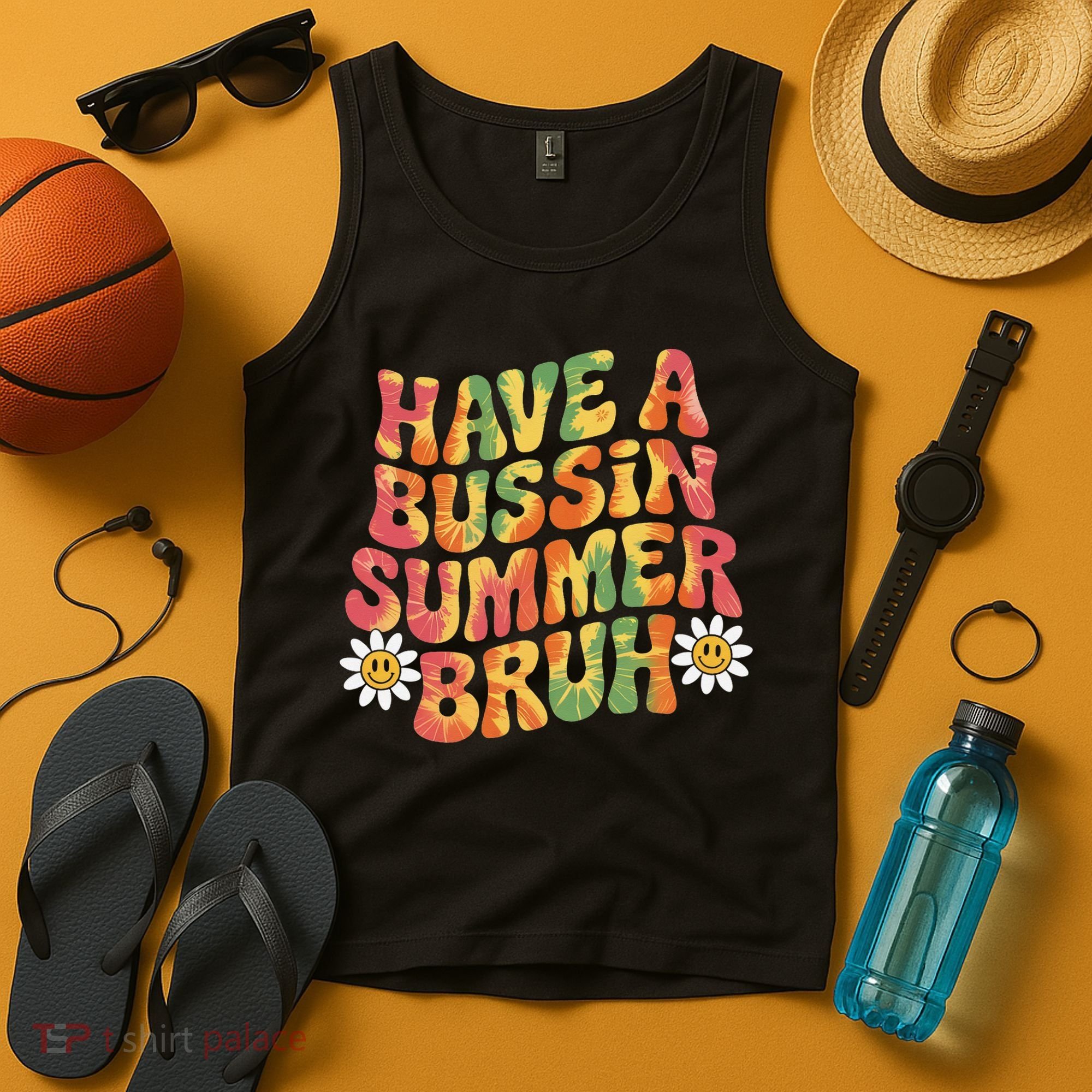 Have A Summer Bruh Funny Teacher Last Day Of School Tank Top