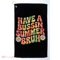 Have A Summer Bruh Funny Teacher Last Day Of School Golf Towel thumb 0
