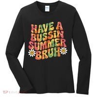 Have A Summer Bruh Funny Teacher Last Day Of School Women's Long Sleeve Shirt thumb 0